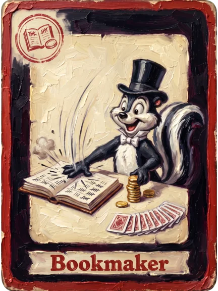 Bookmaker card art