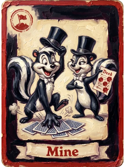 Mine card art