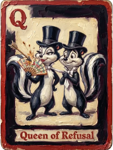 Queen card art