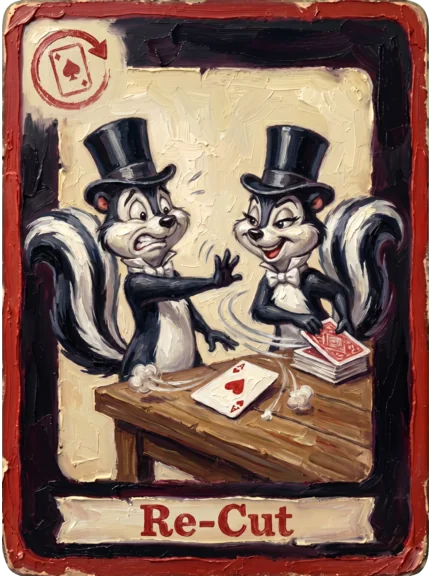 Re-Cut card art