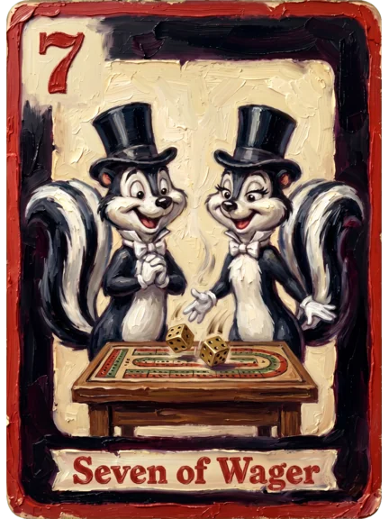 Seven card art