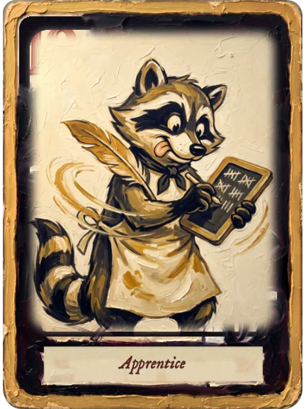 Apprentice card art