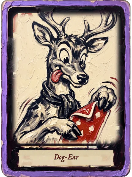 Dog-Ear card art