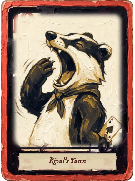 Rival's Yawn card art