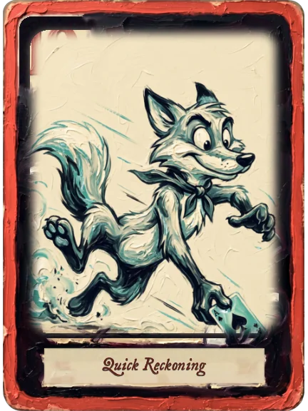 Quick Reckoning card art