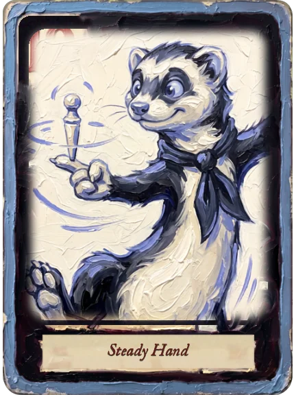 Steady Hand card art