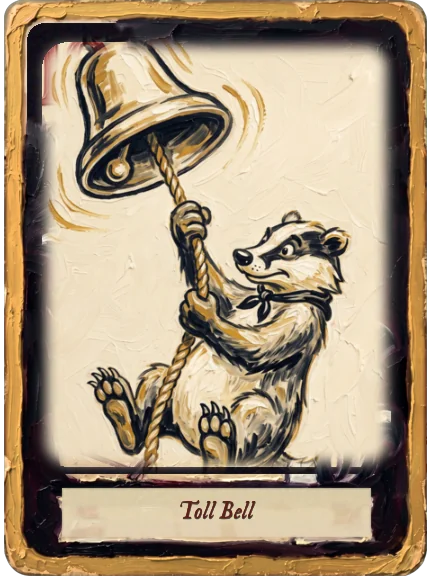 Toll Bell card art