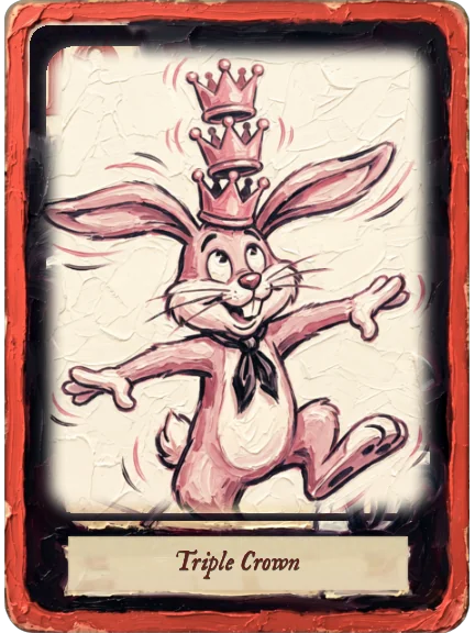 Triple Crown card art