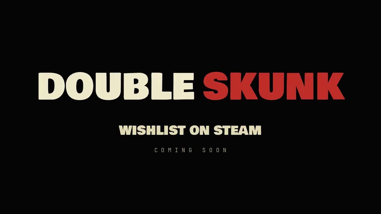 Still from the Double Skunk trailer — a cribbage board mid-match.